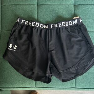 Women's Black Athletic Shorts